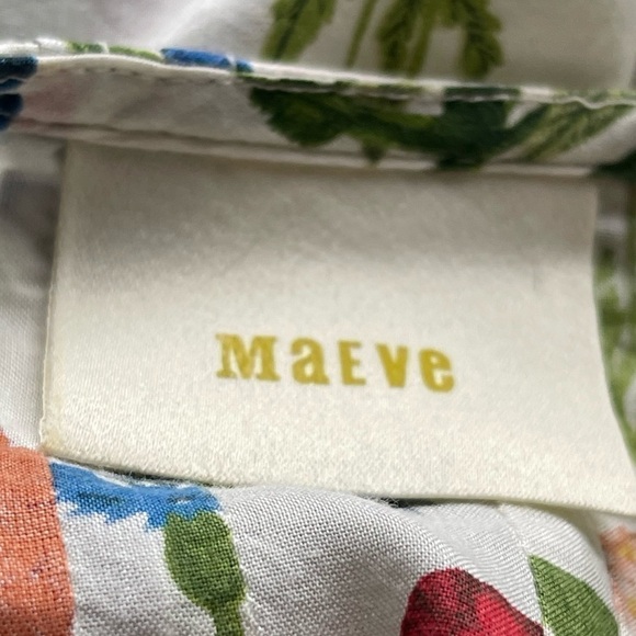 Anthropologie Maeve Fluttered Floral Top - Picture 4 of 6